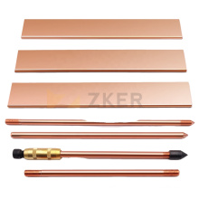 Hot sale copper clad steel rods for grounding system with good quality and  very competitive price